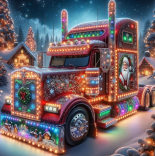 Diamond Painting Truck